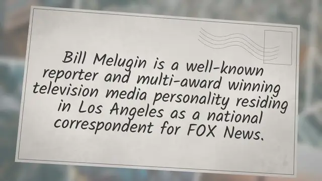 'Video thumbnail for Bill Melugin Age, Net Worth, Girlfriend, Wiki. Wife'