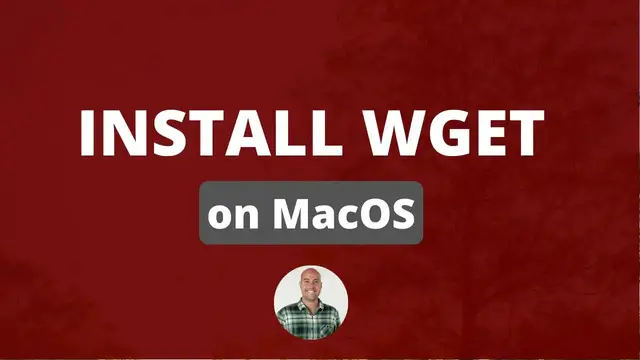Video thumbnail for How to install Wget (on MacOS)  | jcchouinard.com