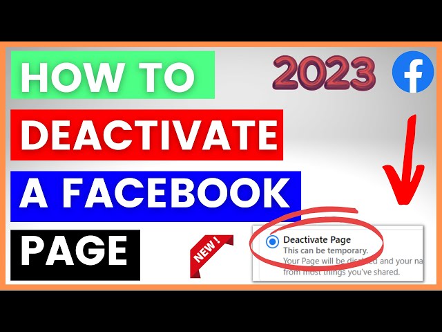 Video thumbnail for How To Deactivate A Facebook Page Temporarily? (NEW Method In 2025)