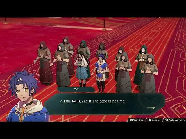 Video thumbnail for Fire Emblem: Fortune's Weave - P 1 Cai's Path Ch 5: Find Fellowship at The Temples: Temple Service