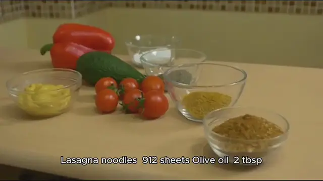 Video thumbnail for Vegetarian lasagna recipe