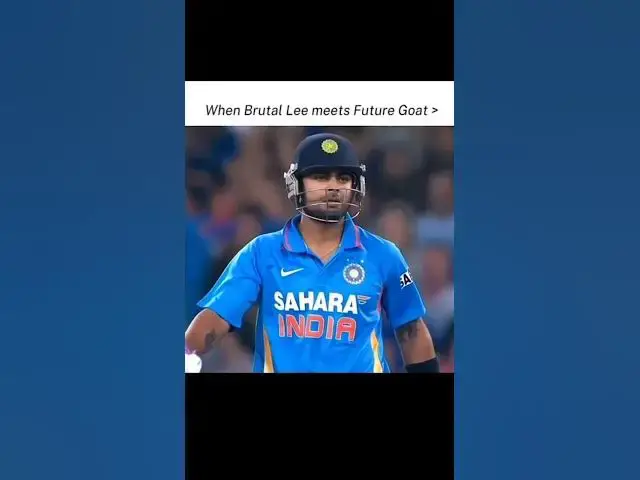 Video thumbnail for Goat 🐐 #respect #aura #goat #viratkohli