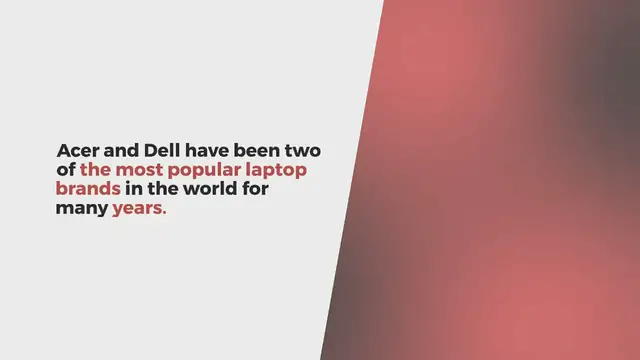 Video thumbnail for  Acer Vs Dell Laptop