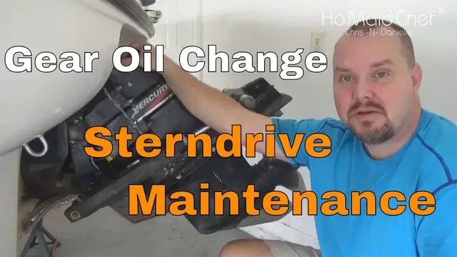 Video thumbnail for Change Gear Oil In SternDrive EP #46 || Bayliner Bowrider 175