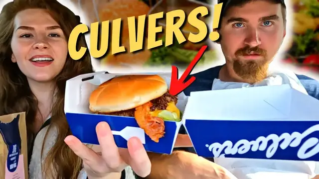 Video thumbnail for We Tried Culver's for the FIRST TIME!