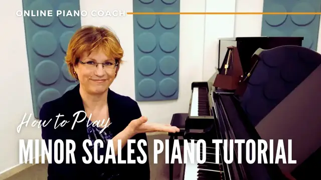 Video thumbnail for How to Play Minor Scales Piano Tutorial