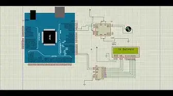 Video thumbnail for How To Control DC Motor With LCD Display In Proteus?