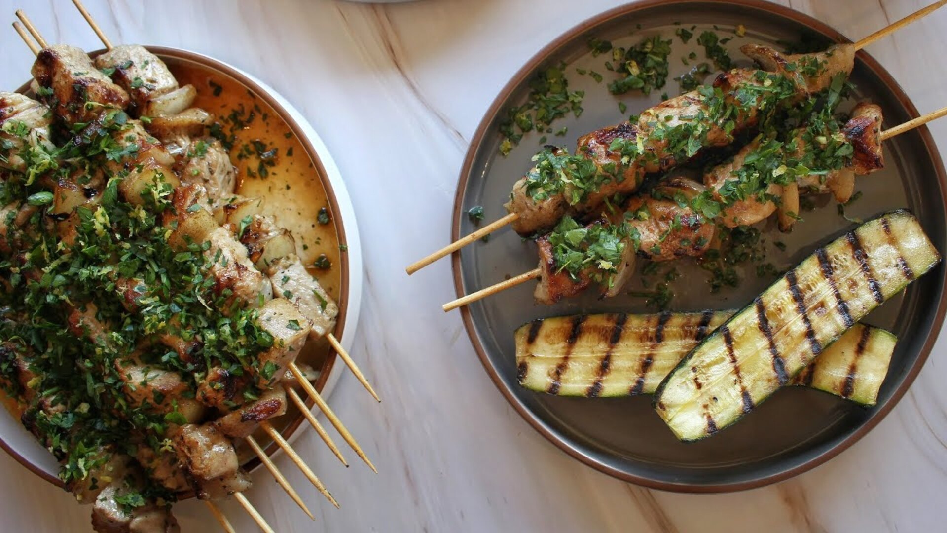 Video thumbnail for Spiedini Di Maiale (Italian Pork Skewers) Recipe