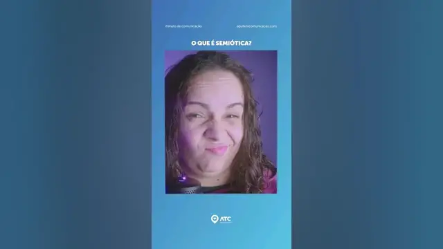 'Video thumbnail for Pra quem não sabe o que é #semiótica uma explicação rápida - assista ao vídeo completo no canal ✅️'