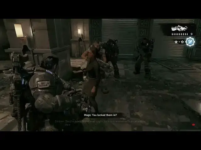 Video thumbnail for Gears of War: E-Day - Act 2 Chapter 2: Enter Bank of Tyrus: Talk To Employee - Follow Bank Manager