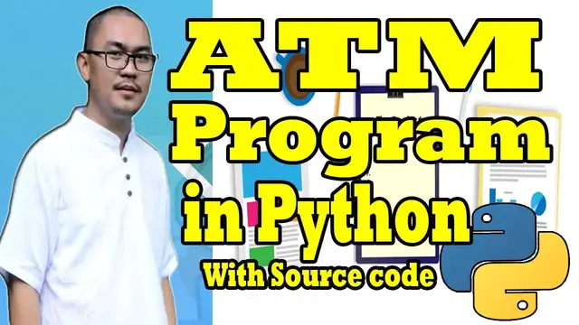 Video thumbnail for ATM Program In Python With Source Code 2020 Free Download