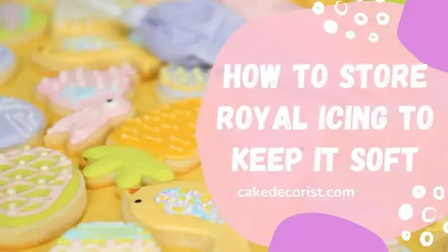Video thumbnail for How To Store Royal Icing To Keep It Soft