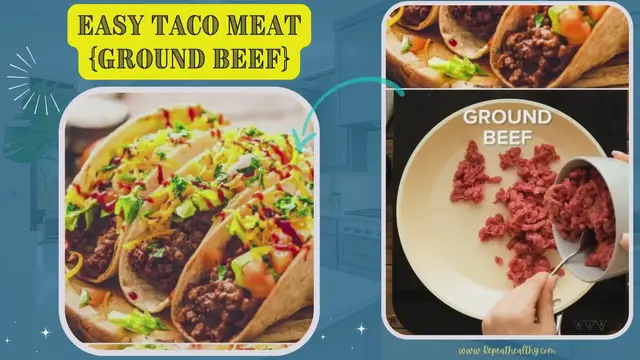 Video thumbnail for Easy Taco Meat