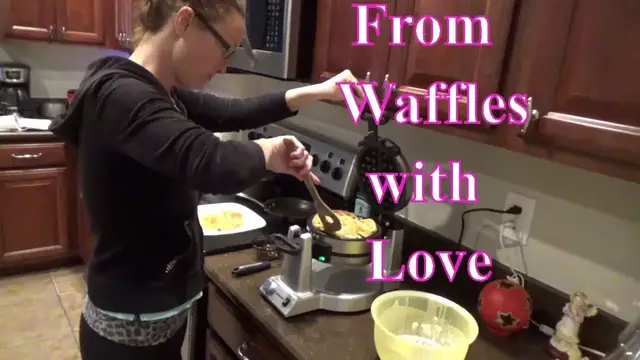 Video thumbnail for Review Using Cuisinart Double Belgian Waffle Maker for reals...