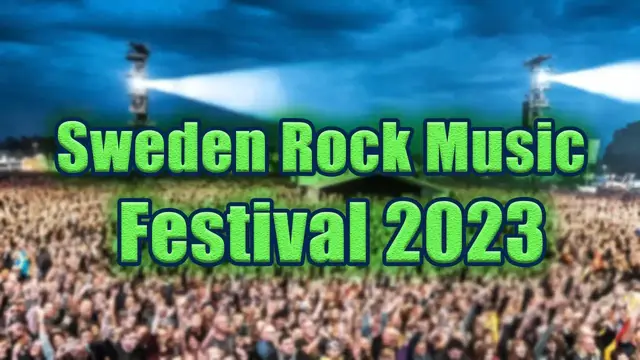 Video thumbnail for Sweden Rock Music Festival 2023 | Live Stream, Lineup, and Tickets Info