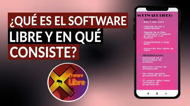 Video thumbnail for ¿Qué es el SOFTWARE LIBRE y en qué consiste? Ventajas y desventajas