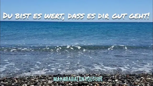 Video thumbnail for 🏖 Mit dir würde ich so gerne am Strand sitzen und träumen!