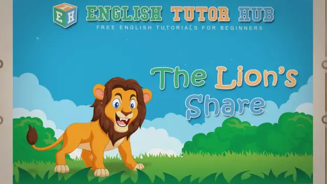 Video thumbnail for The Lion’s Share Story With Moral Lesson And Summary