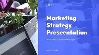 Video thumbnail for Marketing Strategy Presentation Template for PowerPoint and Google Slides