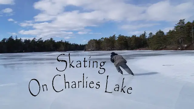 'Video thumbnail for Skating on Charlies Lake. Halifax, Nova Scotia.'