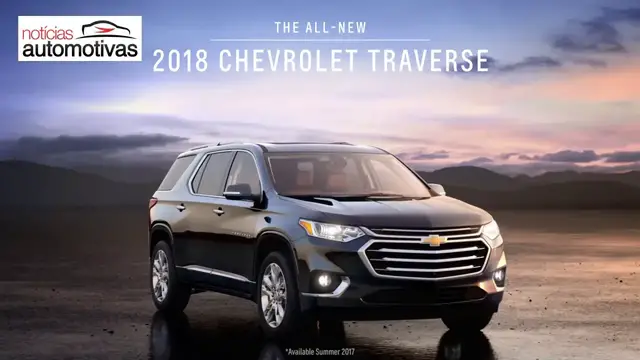 Video thumbnail for Novo Chevrolet Traverse 2018 - NoticiasAutomotivas.com.br