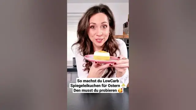 'Video thumbnail for REZEPT🐥😍 SO machst du Spiegeleikuchen #ohnezucker!'