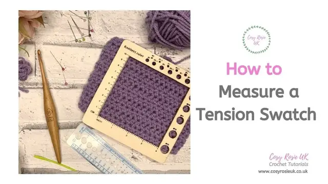 Video thumbnail for How to measure a Tension Square and Gauge Swatch