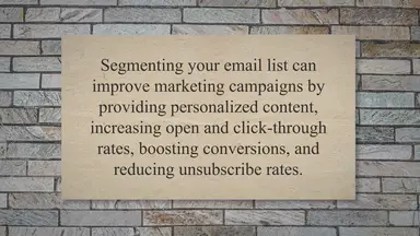 'Video thumbnail for 7 Ways to Segment Your Email List When All You Have is an Email Address'