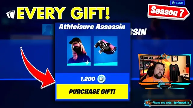 Video thumbnail for How To Gift in Fortnite *NEW* CHANGES 2021!