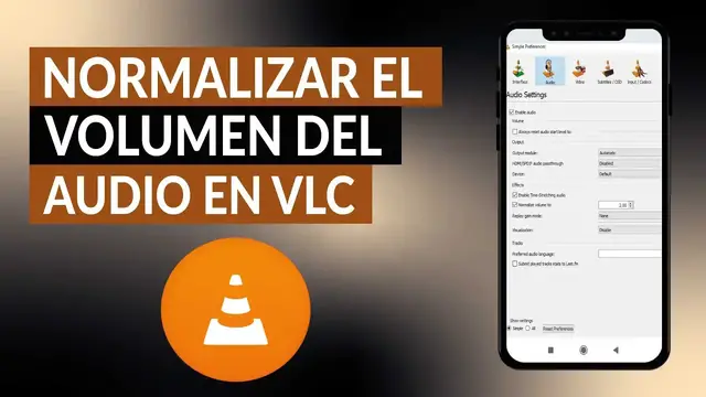 Video thumbnail for Cómo normalizar el volumen del audio en VLC - Sonido uniforme