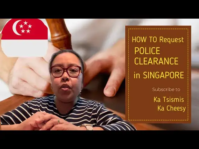 'Video thumbnail for How to get Police Clearance in Singapore'