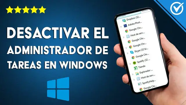 Video thumbnail for ¿Cómo desactivar el administrador de tareas en mi PC WINDOWS 10?