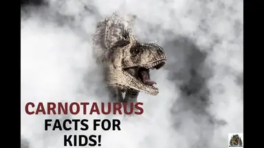 'Video thumbnail for Carnotaurus Facts for kids'