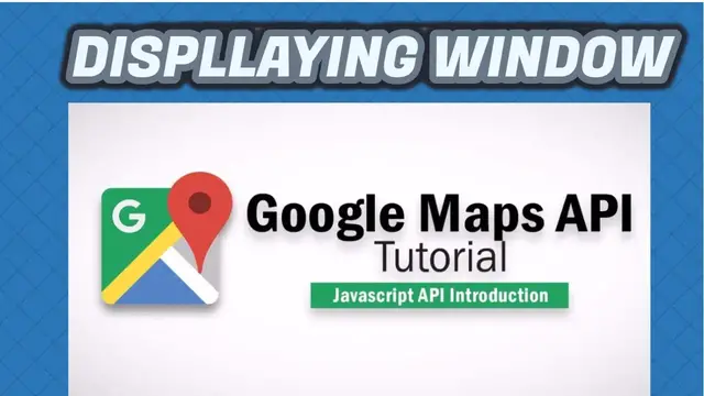 Video thumbnail for Google Maps Javascript API Tutorial 2 - Displaying PopUp Window on the Map