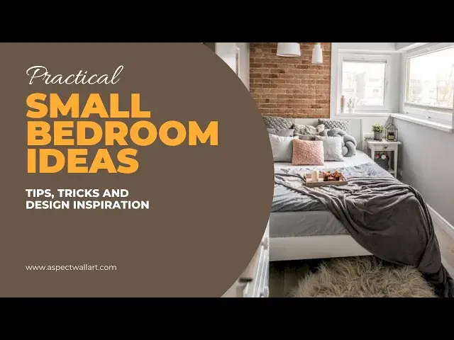 'Video thumbnail for Practical Small Bedroom Ideas - Interior Design Tips, Tricks and Inspiration'
