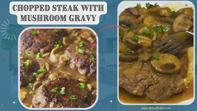 Video thumbnail for Chopped Steak with Mushroom Gravy Recipe