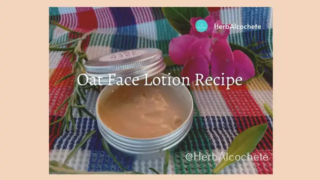 Video thumbnail for Oat Face Lotion Recipe