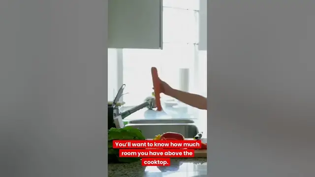Video thumbnail for How To Measure Under Cabinet Range Hood, Superb 4 Steps To Do It Correctly