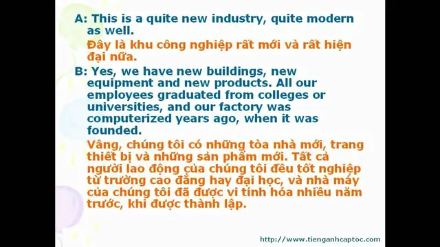 Video thumbnail for English for Business - Unit 07 - Dialogue 011