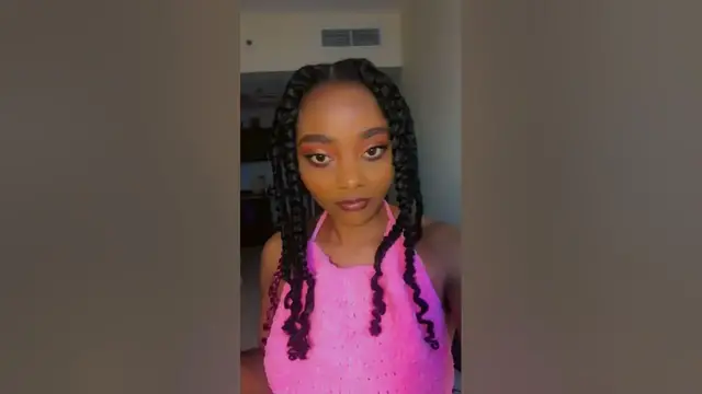 Video thumbnail for Jumbo knotless braids with curls | knotless box braids tutorial | Diy jumbo knotless box braids