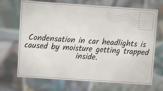 'Video thumbnail for What Causes Car Headlight Condensation? 4 Ways to Remove It'