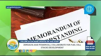 Video thumbnail for German Version - ZeroAvia and PowerCell collaborate for fuel cell stacks development