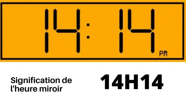 Video thumbnail for Heure miroir 14h14 : signification