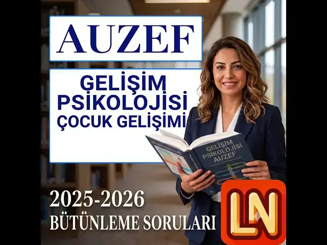 Video thumbnail for Gelişim Psikolojisi 2025-2026 Bütünleme Soruları