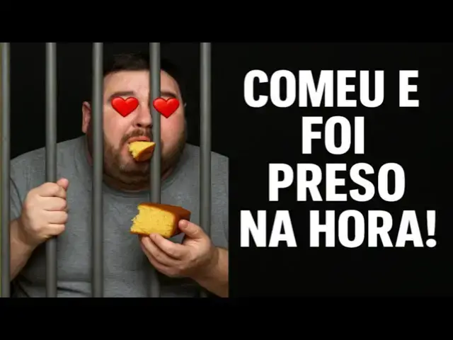 'Video thumbnail for ELE COMEU E FOI PRESO EM FLAGRANTE!!! 😱🍰 Bolo Prende-Marido Mais Gostoso do Mundo!'