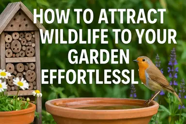'Video thumbnail for How to Attract Wildlife to Your Garden Effortlessly'