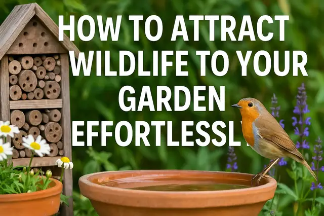 'Video thumbnail for How to Attract Wildlife to Your Garden Effortlessly'