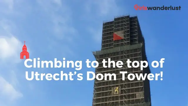 'Video thumbnail for Climbing to the top of Utrecht’s Dom Tower! ⛪ 🇳🇱'