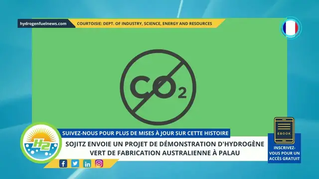 Video thumbnail for [French] Sojitz to send Australian-made green hydrogen to Palau demonstration project