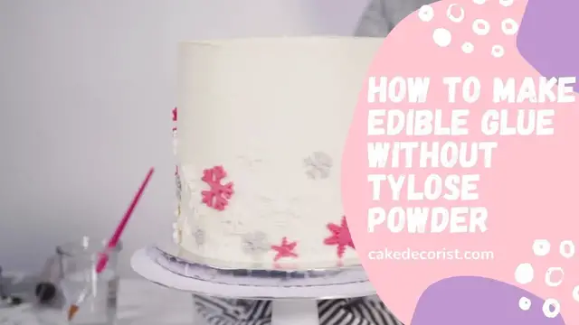Video thumbnail for How To Make Edible Glue Without Tylose Powder